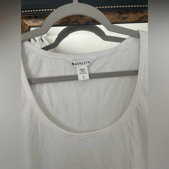 Athleta White Tank Top - Picture 3 of 5